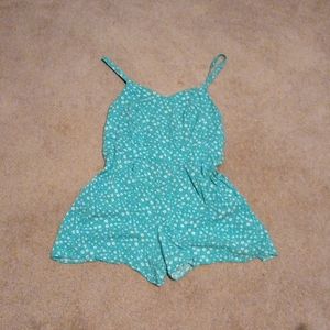 L floral print rompers